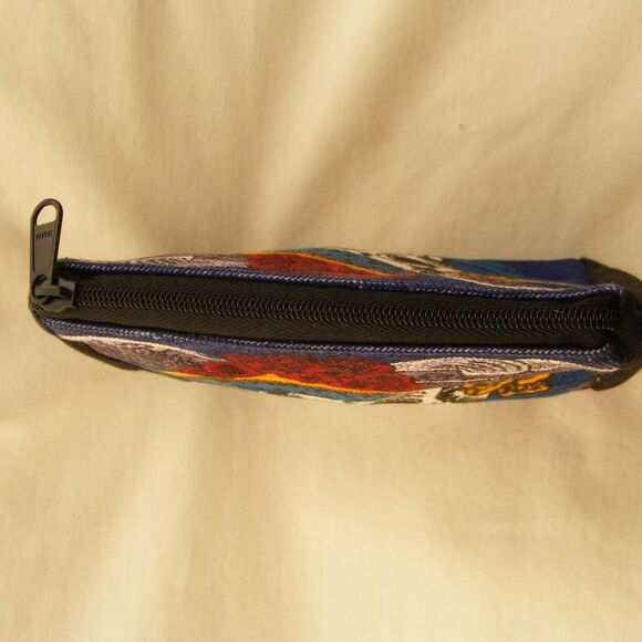 DIA DE LOS MUERTOS Sm bag, 4.75x4.5x2.5 Southern Belle, Zipper, Canvas - Picture 7 of 8